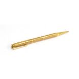 A Yard-o-Led 18ct gold propelling pencil