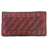 A Tekke Turkmen carpet, Turkemistan, 103X190cm