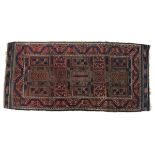 A north east Persian kurd rug, 106 x 218cm