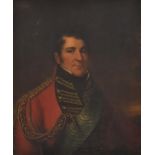 Portrait of Lieutenant General Lord Bloomfield G.C.B., G.C.H., half length, in military dress, oil