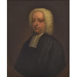 George Dowdney (ex. 1730-1750), portrait of the Reverend Christopher Pitt 1699-1748, 7th July