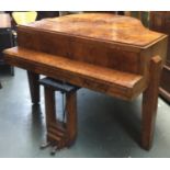 An Eavestaff art deco baby grand piano