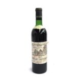 Chateau Cantemerle 1966 Haut Medoc (mid/upper shoulder) 1 x 75cl bottle