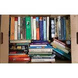 A mixed box of paperback books, to include Conrad, Oscar Wilde, Ayn Rand etc