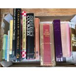 A box of cookery books to include Constance Spry