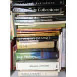 A good box of art books, to include Ivan Hitchens, Early English Watercolours, Matisse, Rembrandt,