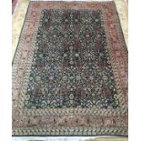 A good quality West Persian rug, 285x205cm