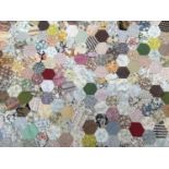 A patchwork quilt, 230x230cm