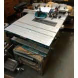 A large Makita table saw