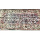 A West Persian rug, 300x140