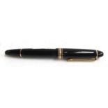 A Mont Blanc Meisterstuck No.146 fountain pen, 14k nib marked '4810 585'