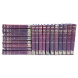 'The Times History of the War', in 19 volumes, leather bound, illustrated