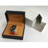 A GaGa 'Steel' watch, 48mm dial, boxed in mint condition