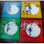 Nine boxed vinyl LP sets of the swing era of music from the 1930s-1950s