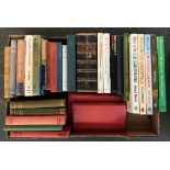 A mixed box of books, equestrian, country sports, racing, and more general subjects