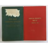 Two hardback agricultural show catalogues: 'Devon County Agricultural Association, Axminster