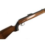 An 'Original' MOD 50 .22 under lever air rifle, SN 70181215; together with An A.S.I sight, boxed