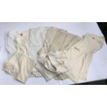 A quantity of vintage gent's underwear to include Harvester, Jaeger, some with button fastenings and