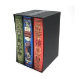 A collection of three Folio Society books all in original sleeves, 'Pathfinders of the American