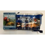 A sealed box set 'Total Fishing with Matt Hayes'; together with 24 hour Rod Race, 4 DVD box set