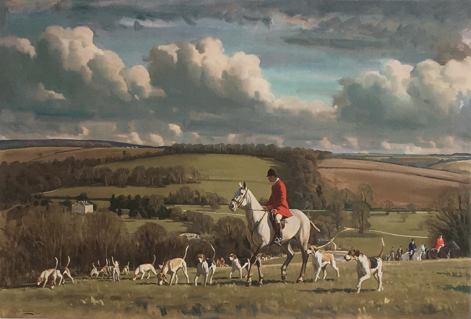 By and after Charles Church (b.1970), The Portman Hunt celebrating 150 years, from the original