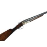 An Ebore Field Grade 12 bore side by side DT boxlock ejector shotgun, double trigger, would suit