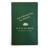 Symonds, Henry. Runs & Sporting Notes from Dorsetshire. Blandford: Edward Derham, 1899. Octavo,