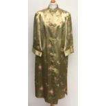 1960?s vintage clothing to include Chinese silk coat, 2 evening gowns, one green by Jinty's of