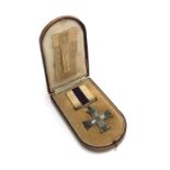 A WWI Military Cross medal posthumously awarded to Lieutenant Arthur Stephen Greener, Northumberland