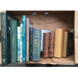 A mixed box of books on shooting to include; 'The Badminton Library'; 'The Lonsdale Library'; '