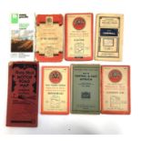 A small collection of maps to include Ordnance Survey maps of Minehead (1946), London S.W (1948),