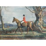 After Alfred Munnings (1878-1959), HRH The Prince of Wales on 'Forrest Witch', presented to HRH by