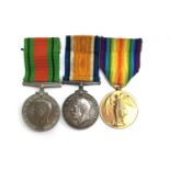 Two WWI medals, 1914-1918 Great War; and The Great War for Civilisation 1914-1919, both awarded to