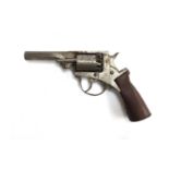An American revolver, c.1850, inscribed 'Made for Adams Revolving Arms Co., N.Y.