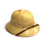 A Fabriluni France 'Super Helmet' pith helmet, approx. size 7 1/4