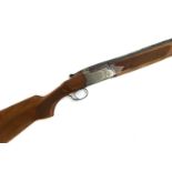 A Marocchi 12 bore over and under ejector shotgun, auto-safe, length of stock 14 3/4", length of