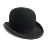 A Hepworths' gent's bowler hat, side 6 7/8