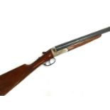 A Master 12 bore side by side boxlock non ejector shotgun, 70mm, stock length 14.5", barrel length