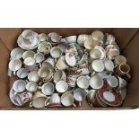 A very large collection of coffee cans to include, Royal Standard, Adams, Coalport, some hand