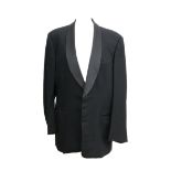 A Moss Bros. dinner jacket with pleated trousers, approx. 38" waist