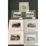 South West interest, a collection of early 20th century prints, to include 'Brent Tor', 14x18cm; 'Ol