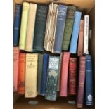 A mixed box of books, mostly scientific interest, subjects including physics, electricity,