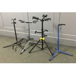 A further set of guitar stands