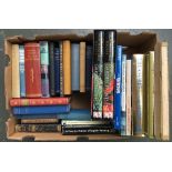 A mixed box of books, some gardening interest