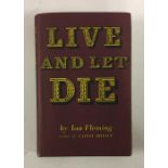 Fleming, Ian, 'Live and Let Die', London: The Reprint Society, 1956, first impression first edition,