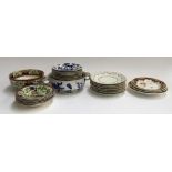 A mixed lot of ceramics to include Royal Worcester 'Vitrious' twin handled fruit bowl, and 11 bowls;