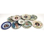 A small lot of commemorative plates in relation to the Queen and other royals