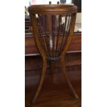 A 19th century bentwood urn stand