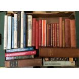 A mixed box of books, to include books on antiques and collecting; a collection of Rudyard