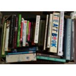 A mixed box of cookery/ photographic/art/design interest books